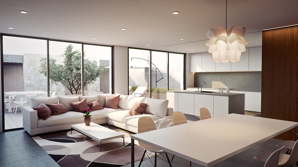 Maison en 3D avec l'utilisation d'une caméra infrarouge