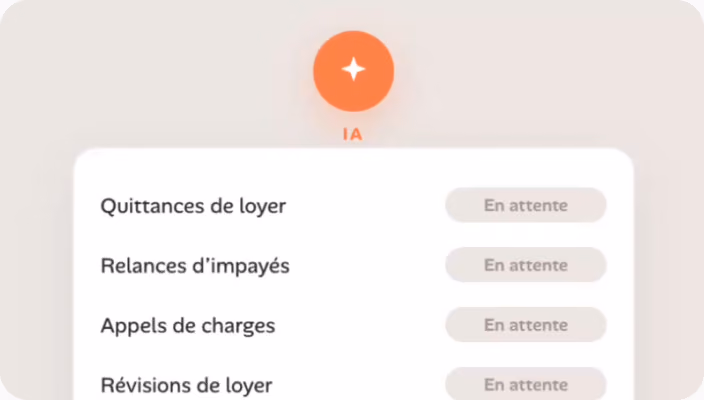Quittances, relances et appels de charges traités automatiquement par l'IA de LOCKimmo