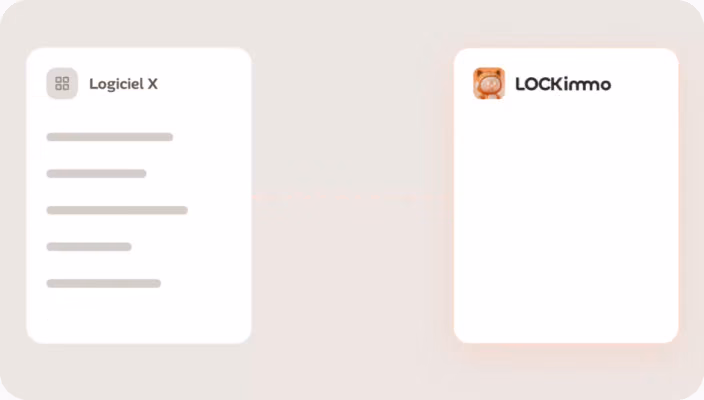 Reprise des données d'un logiciel tiers vers LOCKimmo