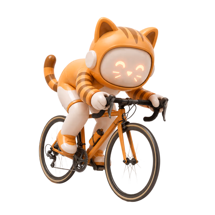 Mascotte LOCKimmo invitant à suivre l'aventure sur les réseaux