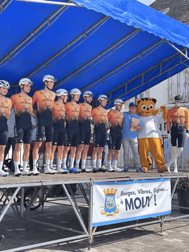 Le peloton sur les routes