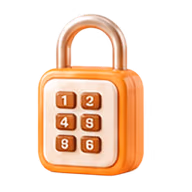 Icône cadenas à code — sécurisez vos comptes et vos obligations