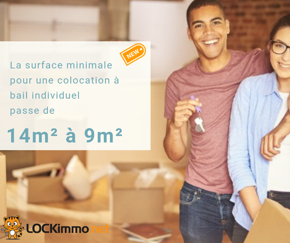 Nouvelle surface minimale pour la colocation