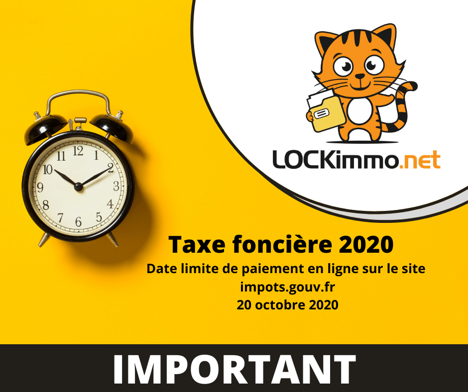 Paiement de la taxe foncière 2020